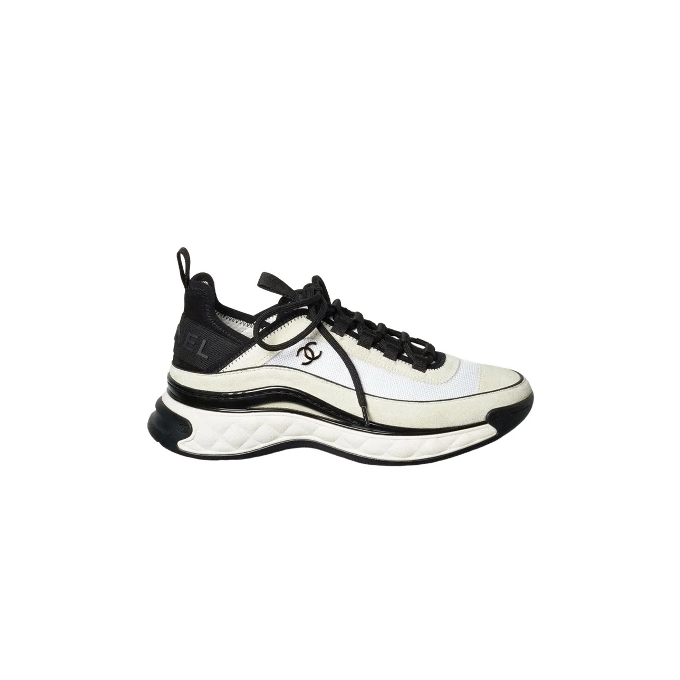 CHANEL SNEAKERS FABRIC & SUEDE CALFSKIN WHITE G39070 Y56144 0Q241 CHANEL SNEAKERS FABRIC & SUEDE CALFSKIN WHITE G39070 Y56144 0Q241